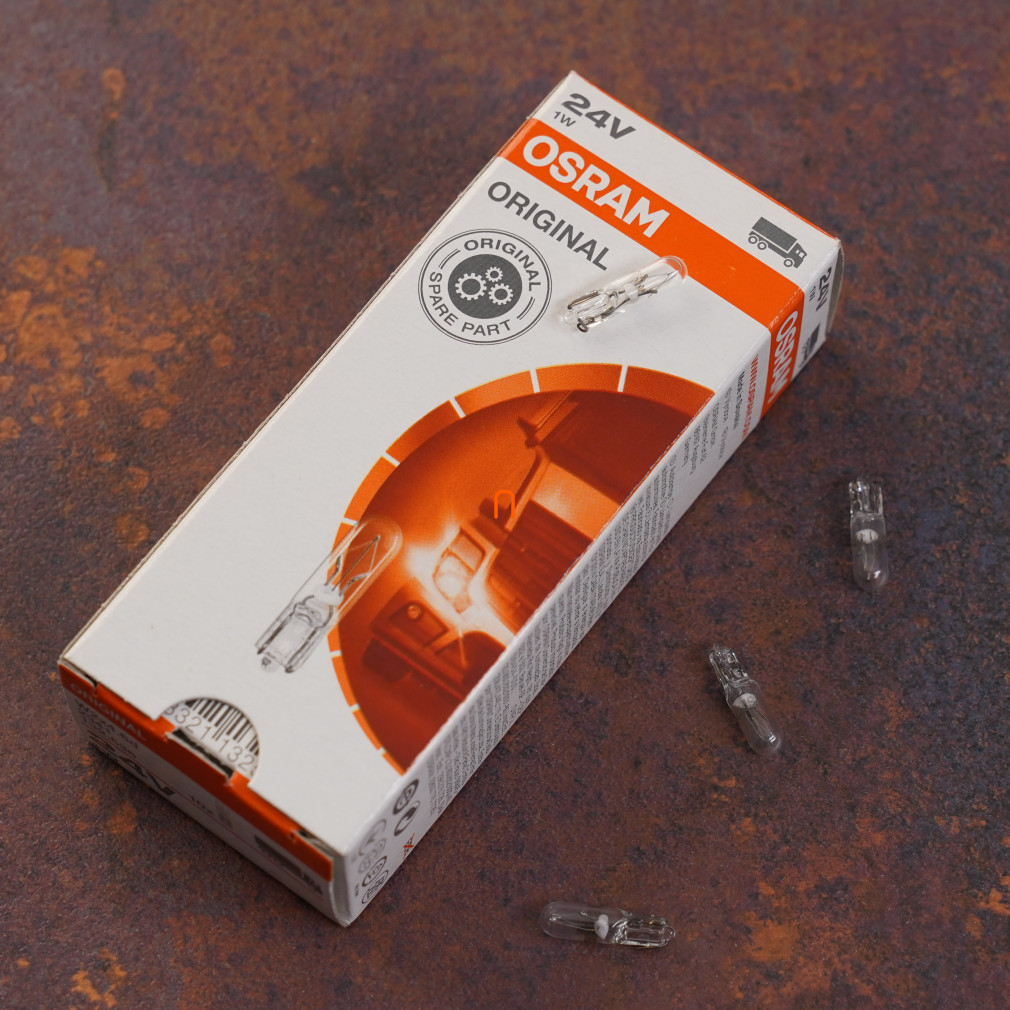 Osram Original 24V 2341 24-30V 24 teherautó W2x4,6d jelzőizzó 10db/csomag