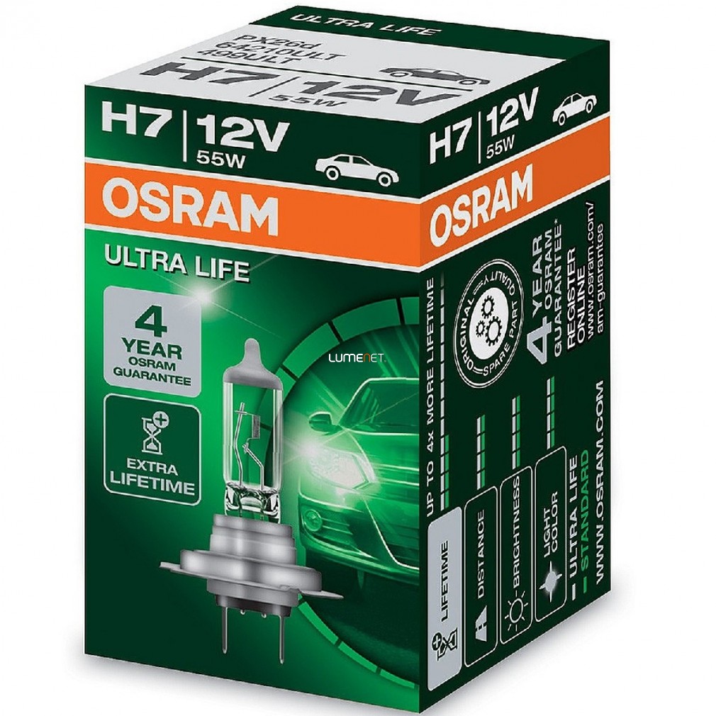 Osram Ultra Life 64210ULT H7 dobozos