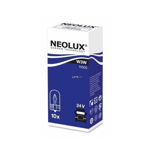 Neolux N505 W3W 24V műszerfal izzó