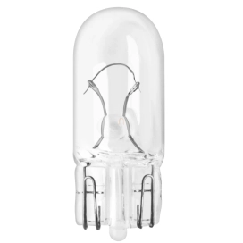   Neolux W5W jelzőizzó, 12V, W2.1x9.5d foglalat, kompakt méretű, rezgésálló kialakítás, N501-02B, 2db/bliszter