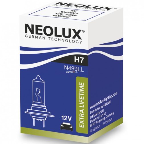 Neolux Extra Lifetime N499LL H7 12V