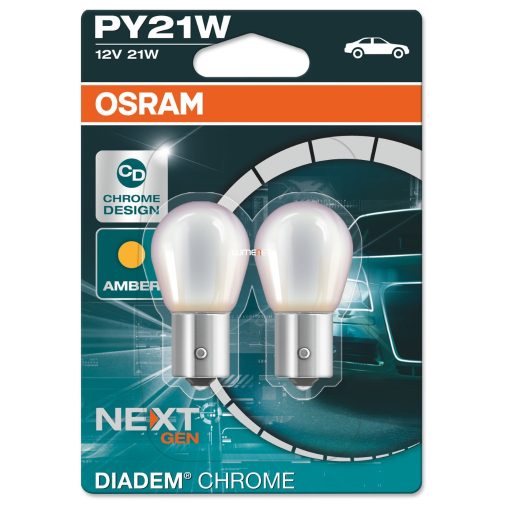 Osram Diadem Chrome NextGen PY21W jelzőizzó 2db/bliszter