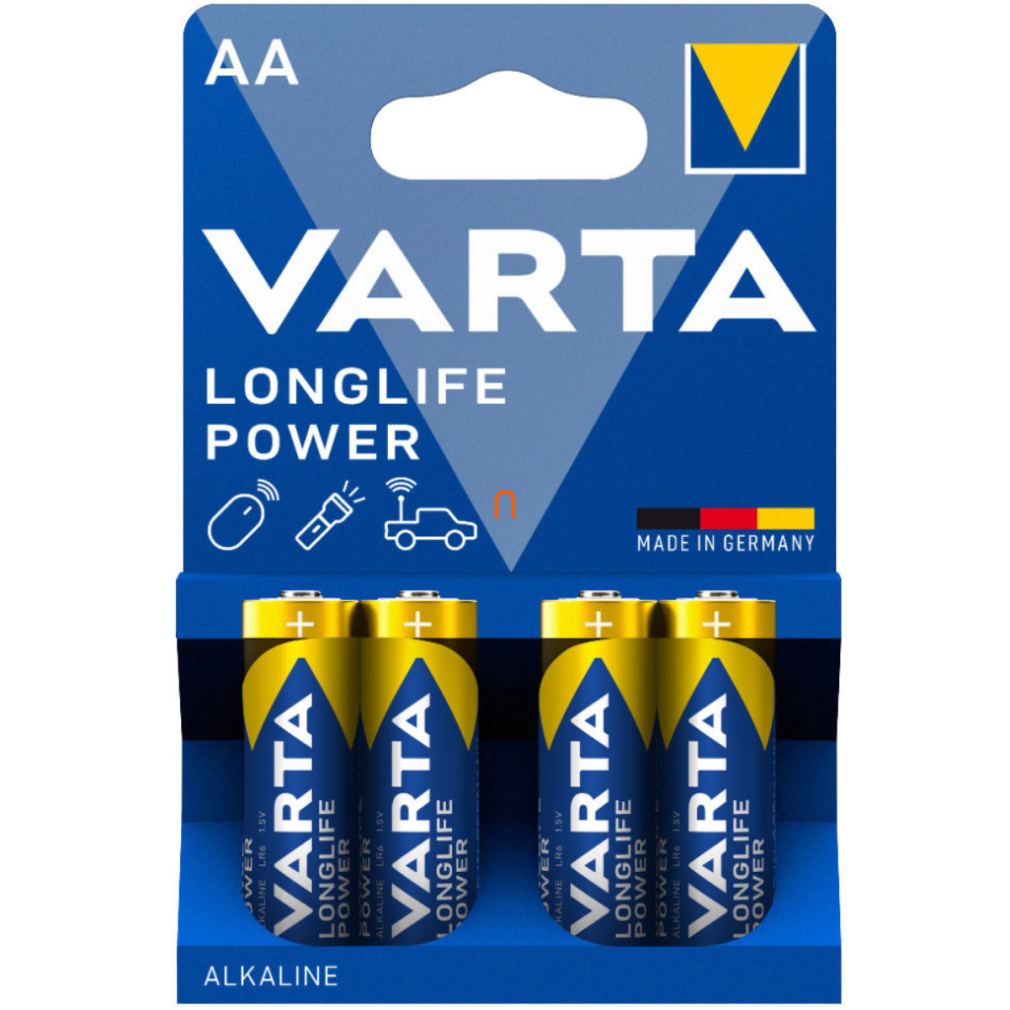 Varta ceruza elem AA 1,5V 4 darabos (Longlife Power)