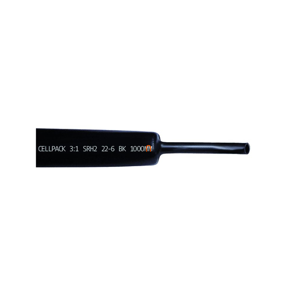 Zsugorcső 22-6mm gyantás 1m-es Cellpack SRH2 127418