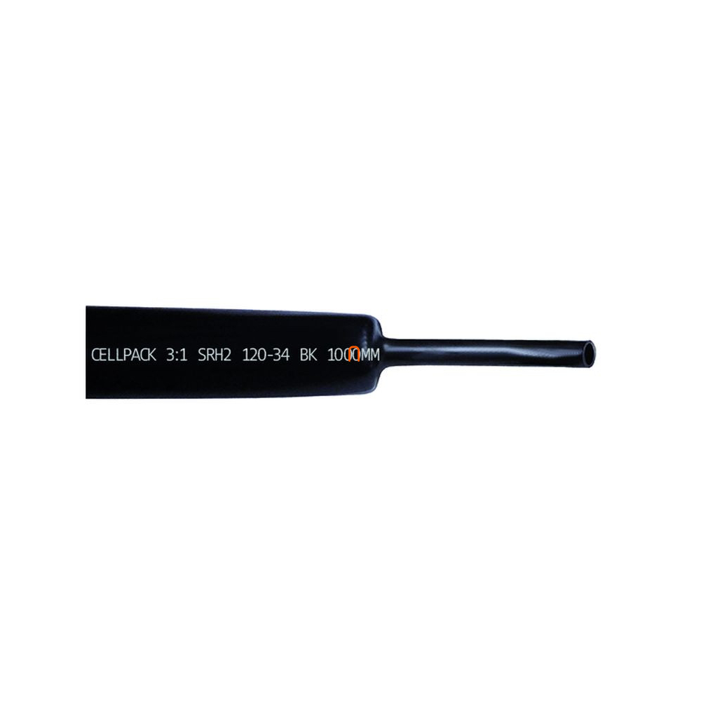 Zsugorcső 120-34mm gyantás 1m-es Cellpack SRH2 127431