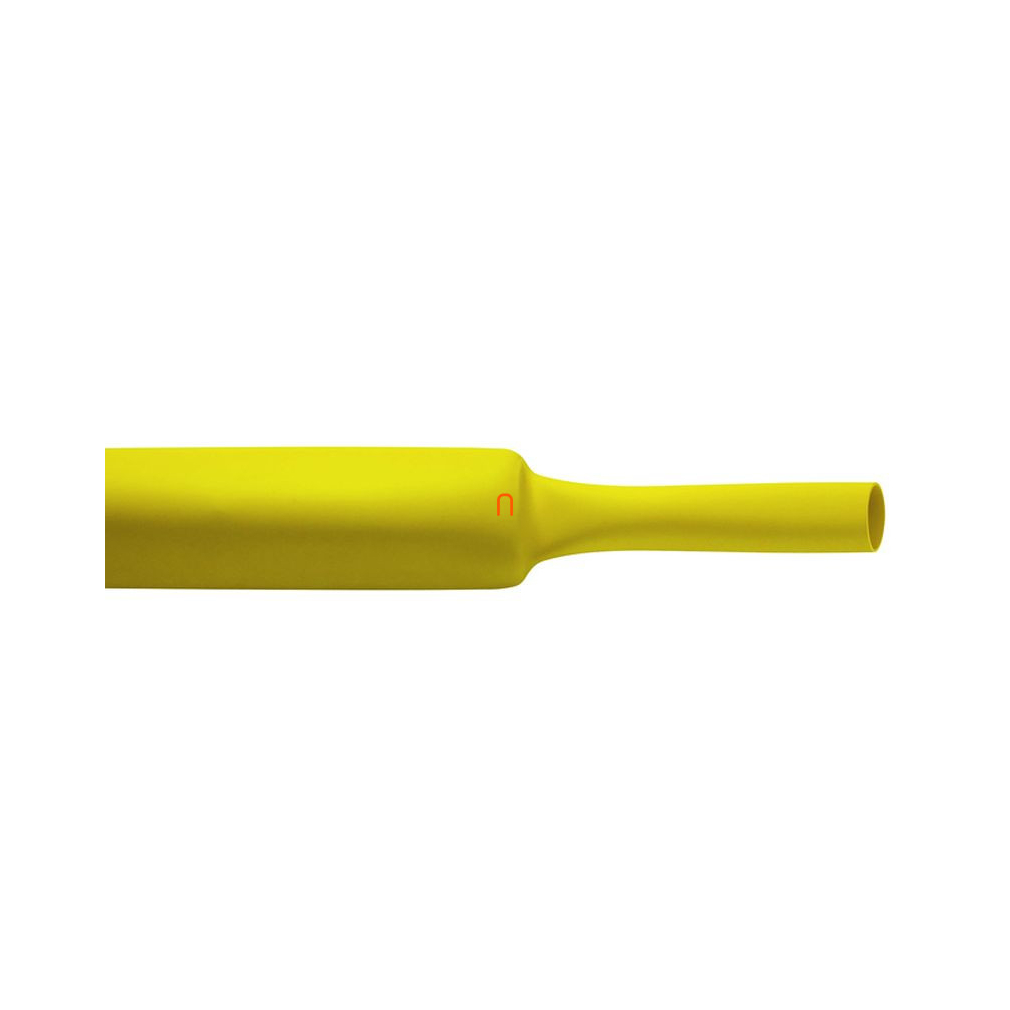 Zsugorcső 3,2-1,6mm sárga 1,0m-es vékonyfalú Cellpack SR1F 457364