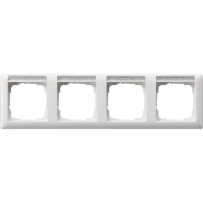   GIRA Standard 55 4-es keret feliratmezős vízszintes fehér 109403