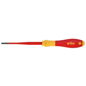   Wiha 10155 csavarhúzó SoftFinish slimFix lapos (sliccelt), 6,5x150mm, 1000V