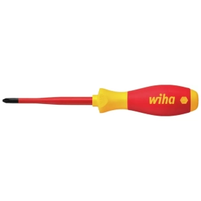   Wiha 10136 csavarhúzó SoftFinish slimFix Phillips (PH), PH1x80mm, 1000V