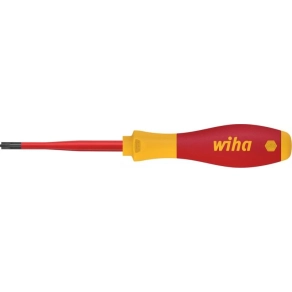   Wiha 35502 PlusMinus/Phillips (PH) csavarhúzó, SL/PH1x80mm, 1000V, SoftFinish slimFix