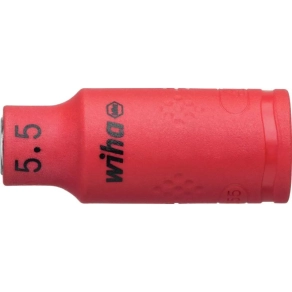   Wiha 10102 dugókulcs-betét, 1/4 külső hatlapú, 5,5x42mm, 1000V