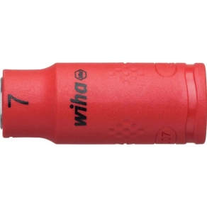   Wiha 10103 dugókulcs-betét, 1/4 külső hatlapú, 7,0x42mm, 1000V