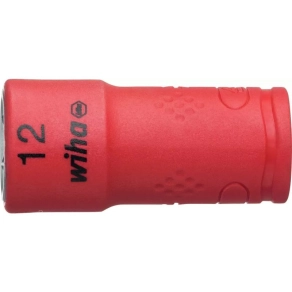   Wiha 10105 dugókulcs-betét, 1/4 külső hatlapú, 12,0x42mm, 1000V