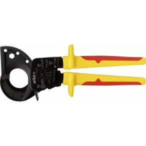   Wiha 46674 Kábelvágó fogó, electric VDE 300mm2-ig racsnis elvvel, 275mm, 10 col