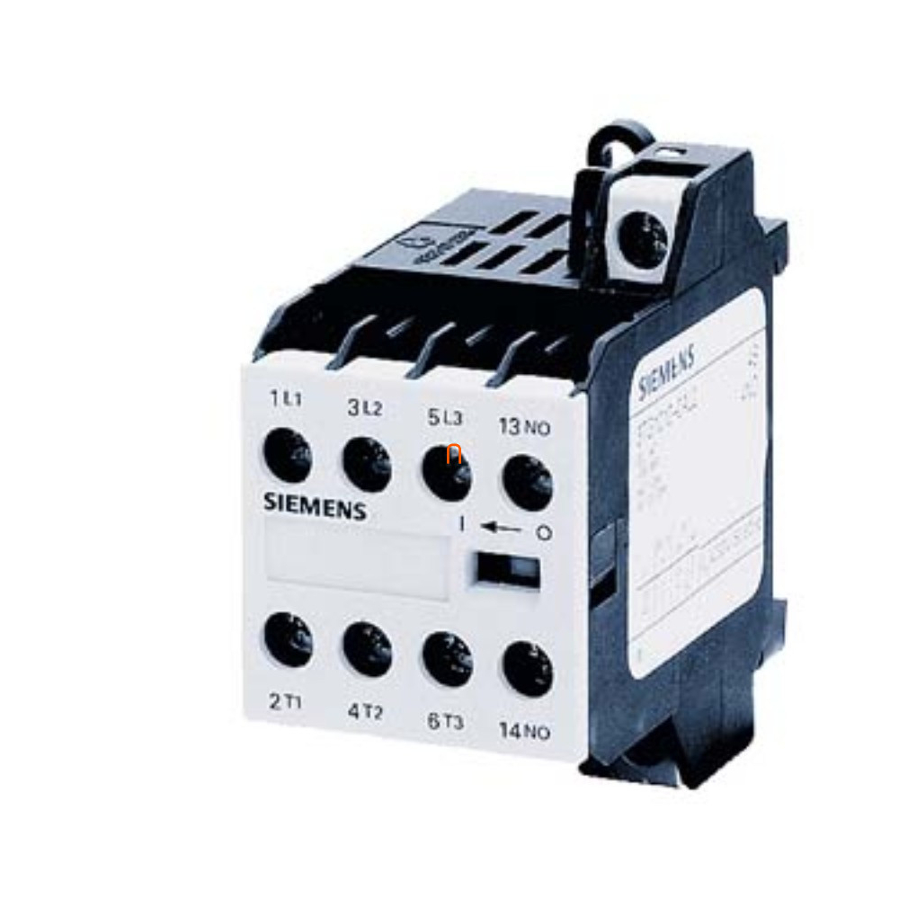 Siemens 3TG1001-0BB4 mágneskap., 4P 20A(AC1), 3NO+1NC, 24VDC, csav.