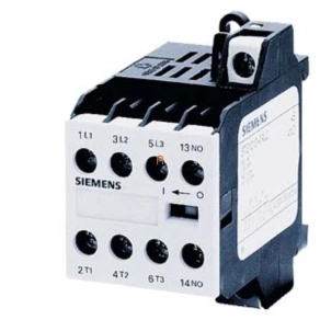   Siemens 3TG1001-0BB4 mágneskap., 4P 20A(AC1), 3NO+1NC, 24VDC, csav.