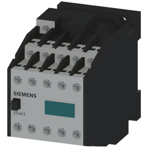   Siemens 3TH4382-0AP0 mágneskapcsoló, 10P 10A(AC15), 8NO+2NC, 230VAC, csavaros