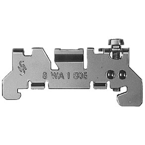 Siemens 8WA1805 acél végrögzítő, 10,3 mm széles