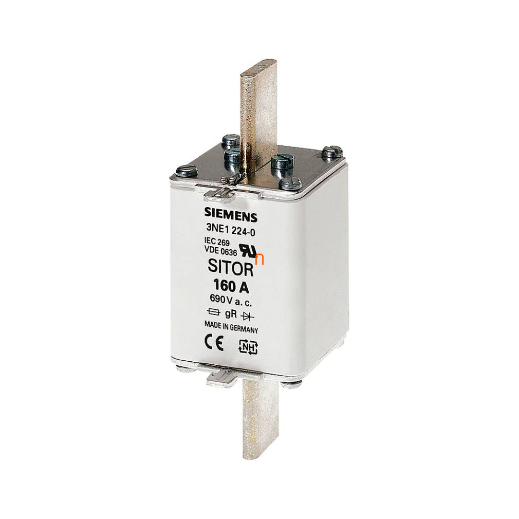 Siemens 3NE1225-0 késes biz., NH-1, 200A gR/gS, 690VAC, félvezetővédő
