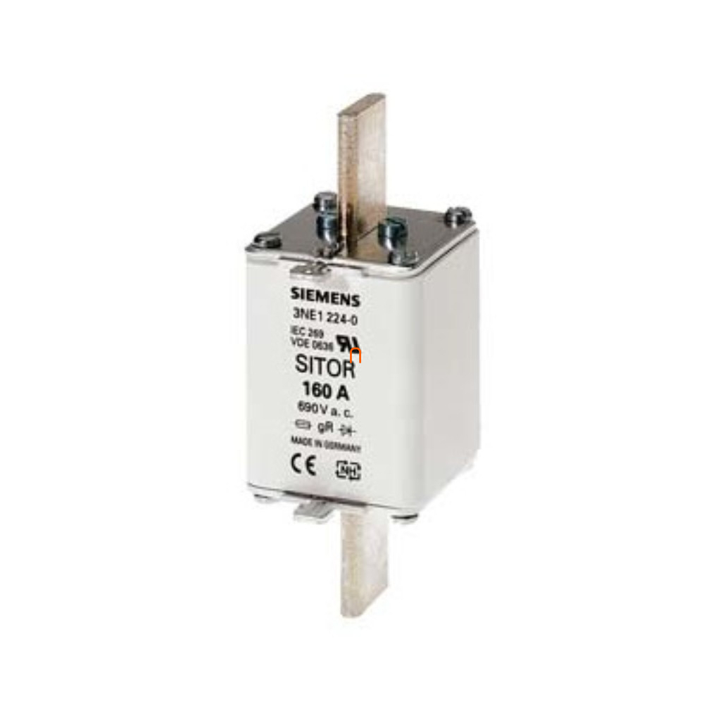 Siemens 3NE1227-0 késes biz., NH-1, 250A gR/gS, 690VAC, félvezetővédő