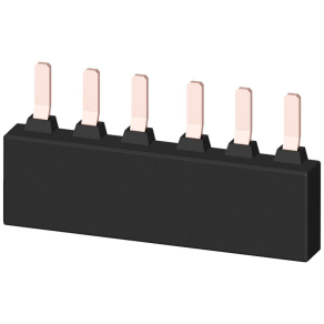   Siemens 3RV1935-1A 3F fésűs sín motorvédőhöz, 2 db 55mm-es leágazással, S2