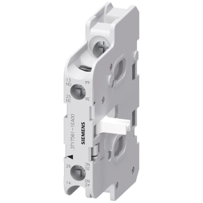   Siemens 3TY7561-1EA00 segédérintkező, oldalra, 1NO+1NC, 3TF68/69, elsődleges, csav.
