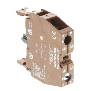   Siemens 3SE3982-7J segédérintkező 1NO+1NC, 3SE2924-3AA20 lábkapcsolóhoz