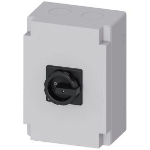   Siemens 3LD2766-0TB51 BE-KI kapcsoló, 3P, 100A, tokozott, fekete, IP65