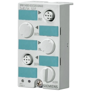   Siemens 3RK1400-0GQ20-0AA3 AS-I kompakt modul, K45 (digital), 2I/2O, 1A
