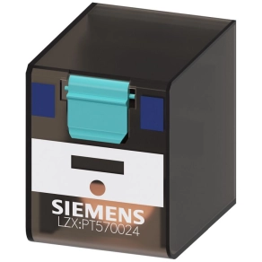 Siemens LZX:PT570024 relé, 4CO/6A, 24VDC, plug-in