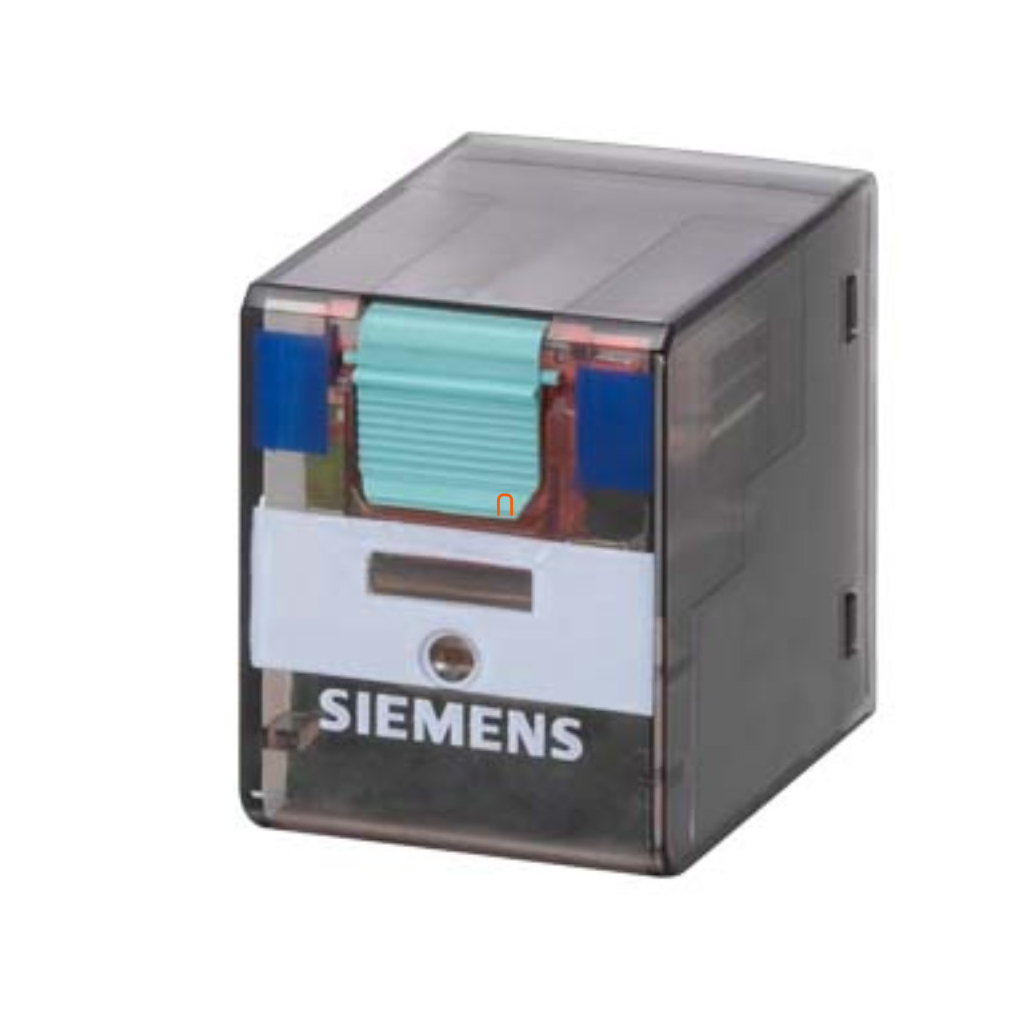 Siemens LZX:PT570730 relé, 4CO/6A, 230VAC, plug-in