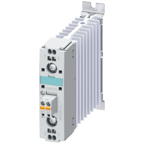   Siemens 3RF2320-2AA06 szilárdtest relé (SSR), 20A/48-600VAC, 24VDC műk., rugós
