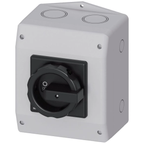   Siemens 3LD2565-1TC51 BE-KI kapcsoló, 3P+N, 63A, tokozott, fekete