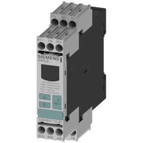   Siemens 3UG4651-1AA30 sebességfigyelő relé, 0,1-2200 rpm, 1CO / 3A, 24VAC/DC