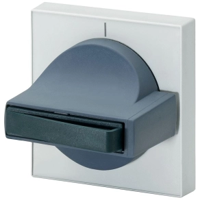   Siemens 8UC7110-6BD ajtókuplungos forgatókar, 75x75 mm előlap, szürke kar