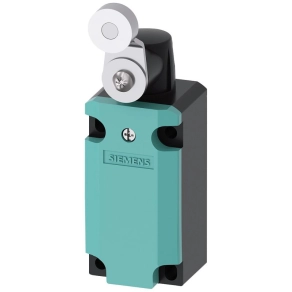   Siemens 3SE5112-0BH02 végálláskapcsoló, rozsdamentes acél görgős kar 1NO+1NC (slow), fém ház, 40mm