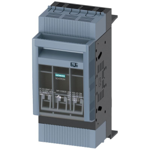   Siemens 3NP1123-1BC20 szakaszoló, 3P, NH-000, 60 mm-es sínre, kengyeles csatlakozó