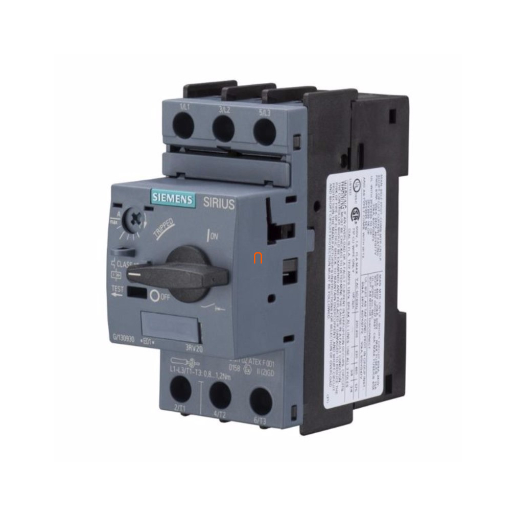 Siemens 3RV2011-1CA10 motorvédő, 1,8 - 2,5A, S00, csavaros