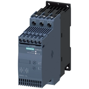   Siemens 3RW3027-1BB04 lágyindító, 15kW/32A, 24VAC/DC, S0, csav.