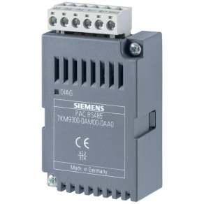   Siemens 7KM9300-0AM00-0AA0 PAC RS485 bővítőmodul (PAC3200, PAC4200-hoz), Modbus RTU 38.4 kBd-ig
