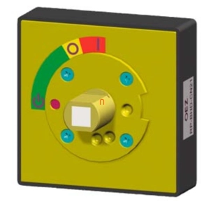   Siemens 3VT9300-3HH20 ajtókuplung, sárga, IP66, 3VT2/3VT3-hoz