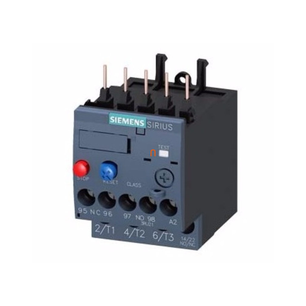 Siemens 3RU2116-0AB0 hőkioldó, 0,11 - 0,16A, 1NO+1NC, S00, csavaros
