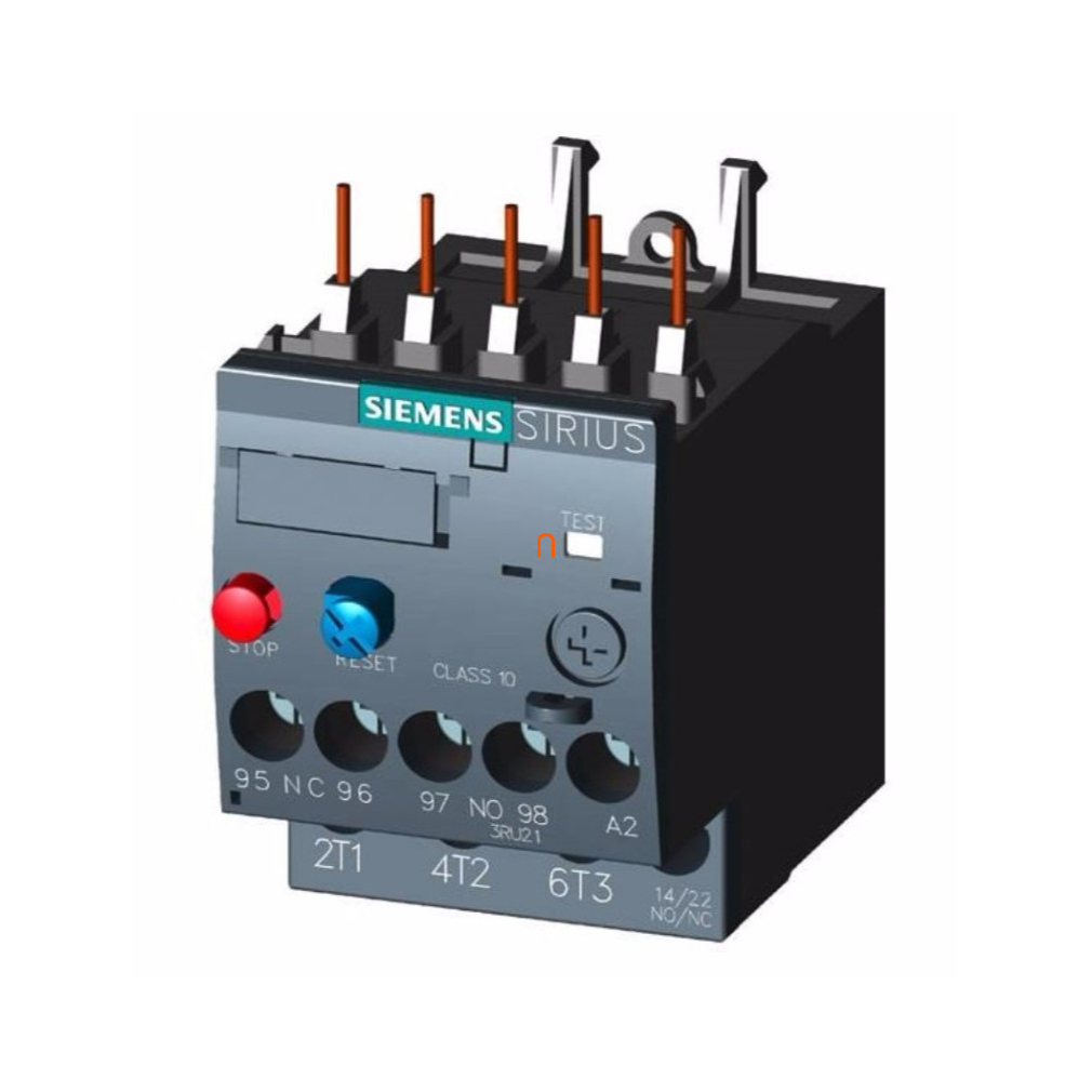 Siemens 3RU2116-0DB0 hőkioldó, 0,22 - 0,32A, 1NO+1NC, S00, csavaros