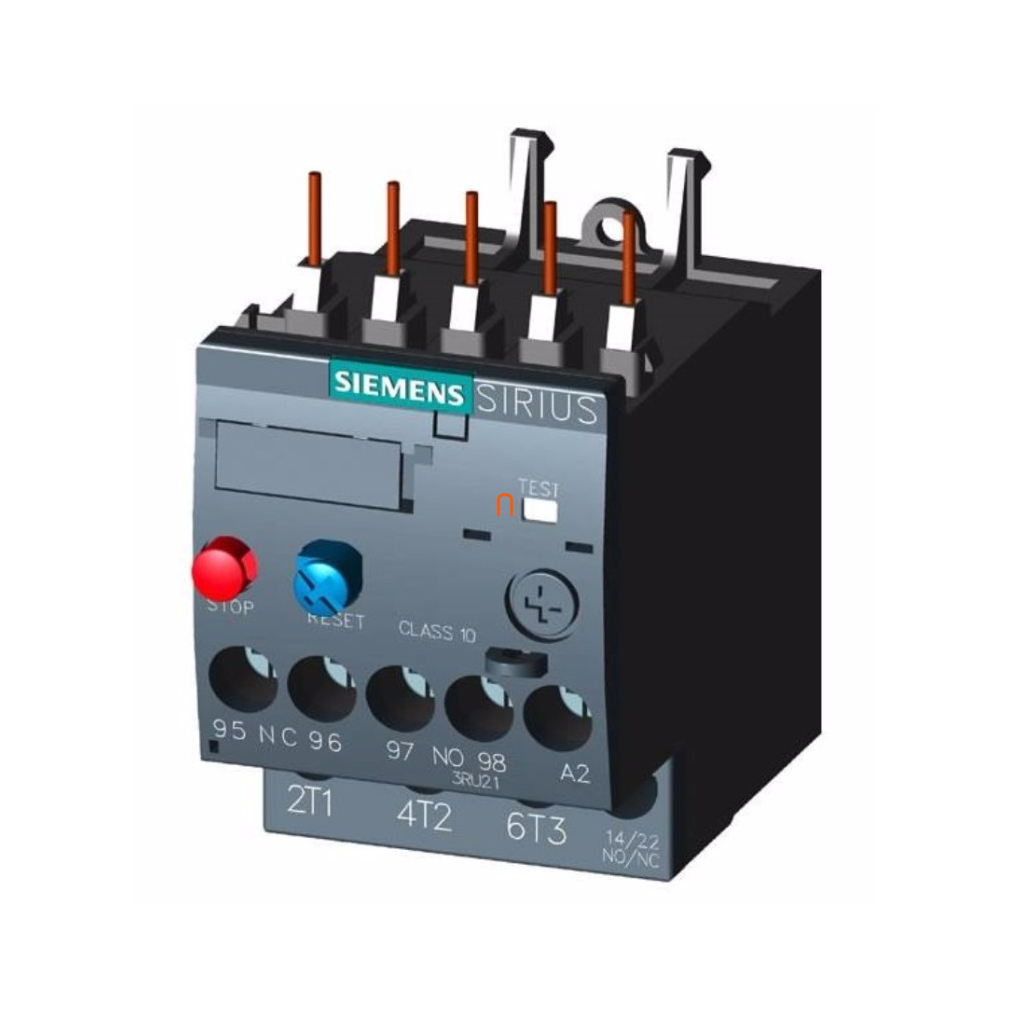 Siemens 3RU2116-0JB0 hőkioldó, 0,7 - 1A, 1NO+1NC, S00, csavaros
