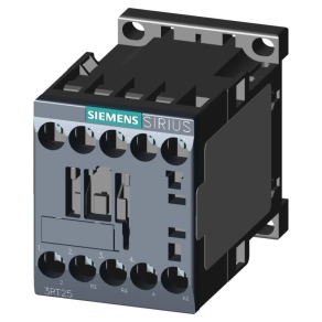   Siemens 3RT2516-1AP00 mágneskapcsoló, 4P 9A/4kW, 2NO+2NC, 230VAC, S00, csav.