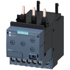   Siemens 3RR2142-1AW30 áramfigyelő relé, basic, 1,6-16A, 24-240VAC/DC, 1CO, hiszterézis: 6,25÷, S00, csavaros csatlakozás