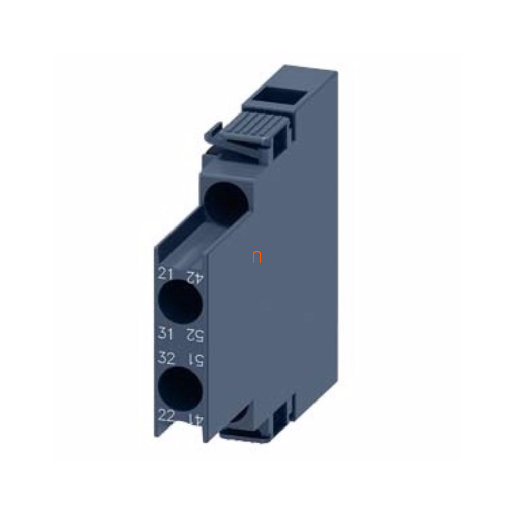Siemens 3RH2911-1DA02 segédérintkező, oldalra, 2NC, S00-hoz, csavaros