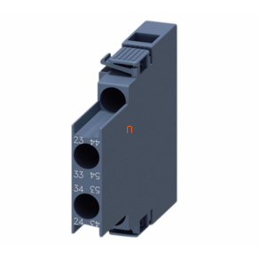   Siemens 3RH2911-1DA20 segédérintkező, oldalra, 2NO, S00-hoz, csavaros