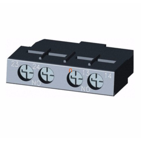   Siemens 3RV2901-1F segédérintkező, homlokra, 2NO, S00-S3-hoz, csavaros