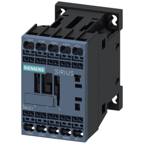   Siemens 3RH2131-2BB40 mágneskapcsoló, 6A, 3NO+1NC, 24VDC, S00, rugós